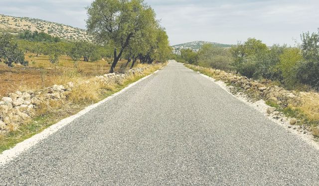 Bozulan asfalt yollar yenileniyor