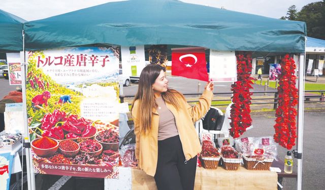 ‘Japonya’daki Biber Festivali’nde Türkiye’yi temsil ediyoruz’