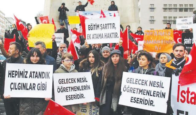 ‘Kaynakları fon vurguncularına değil, atanmayan öğretmenlere ayırın’