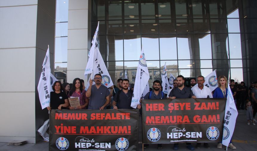 SAĞLIKÇILAR İŞ BIRAKTI