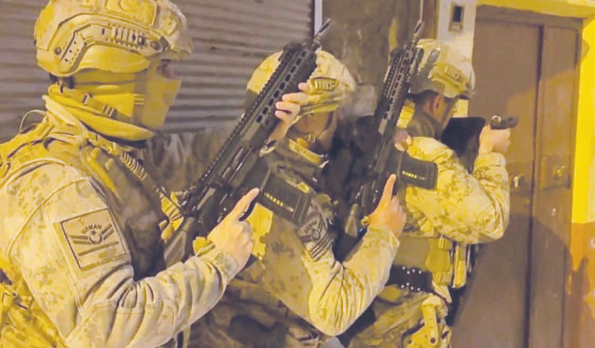 Terörle mücadele sürüyor!