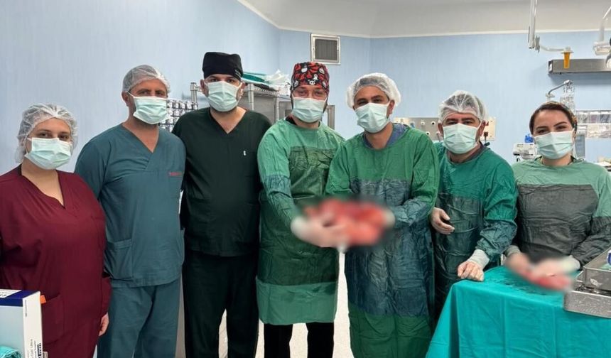 ‘4,5 kiloluk tümörü başarıyla çıkardık’