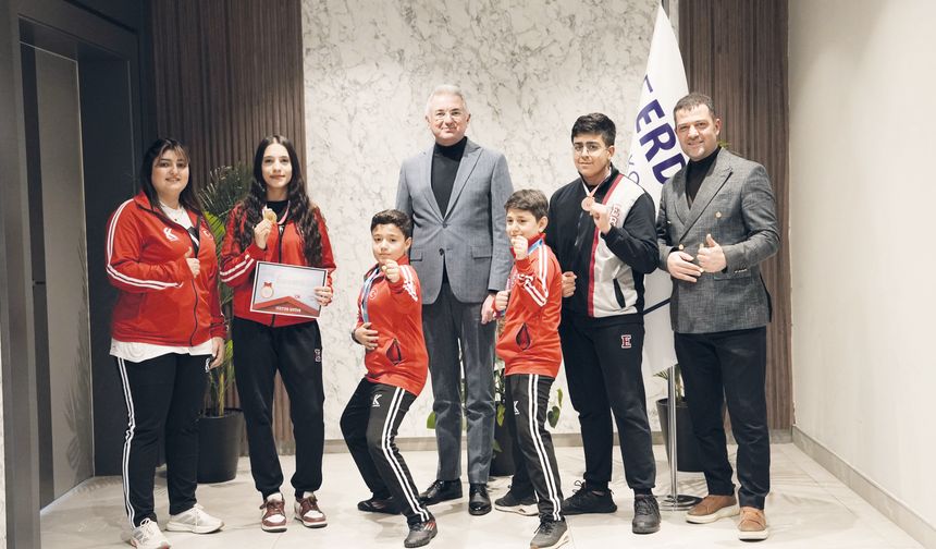 Mindere çıkan her sporcu zirvede!