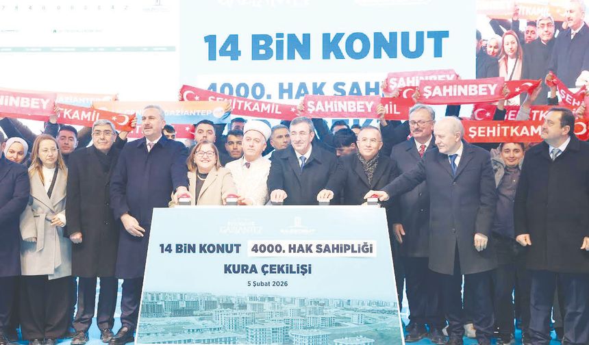 ‘Depreme dayanıklı konutlar inşa ediyoruz!’