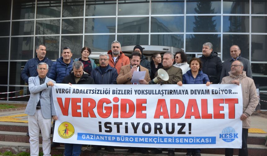 ‘Vergi emekçilerinin yaşadığı sorunlar görmezden gelinemez’