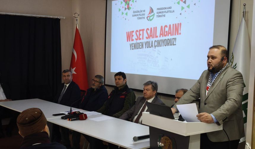 SUMUD VE ÖZGÜRLÜK FİLOLARI, GAZZE İÇİN YOLA ÇIKIYOR