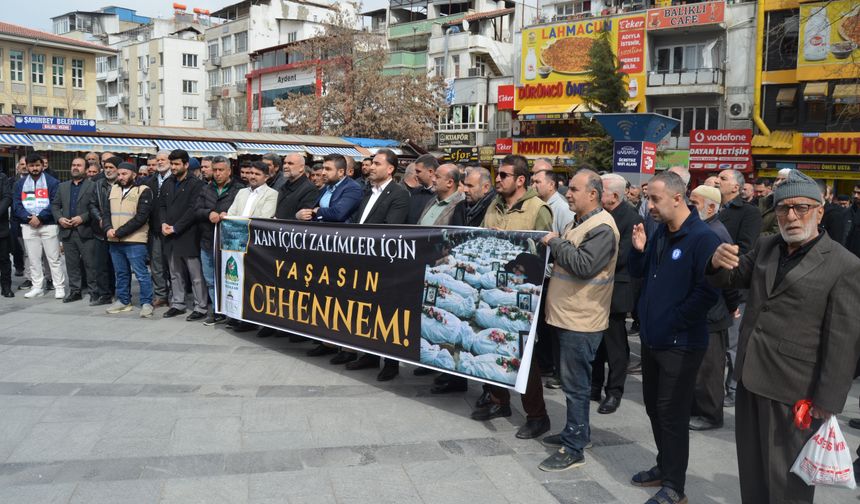 ABD VE İSRAİL’İN İRAN’A YÖNELİK SALDIRILARI PROTESTO EDİLDİ