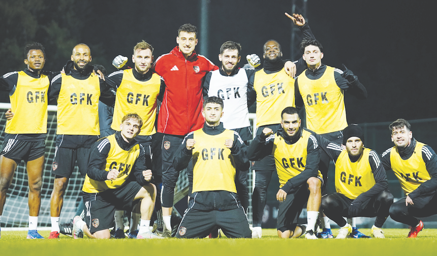 GAZiANTEP FK MAÇA HAZIR