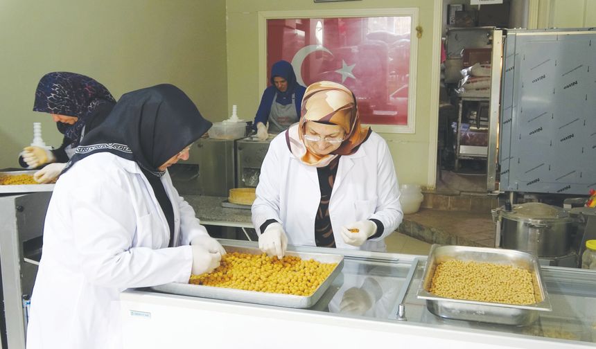 ‘Günlük 100 kilogram yuvalama üretiyoruz’