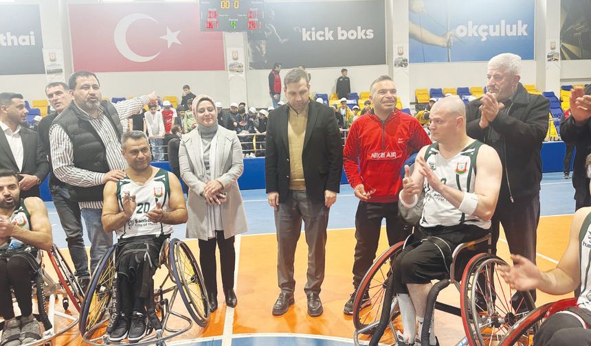 Şanlıurfa Engelliler Spor Kulübü, Gazişehir Gaziantep'i 67-51 mağlup etti