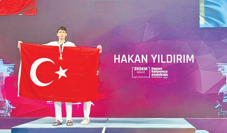 Hakan Yıldırım, gelecek yılların şampiyonları arasında!