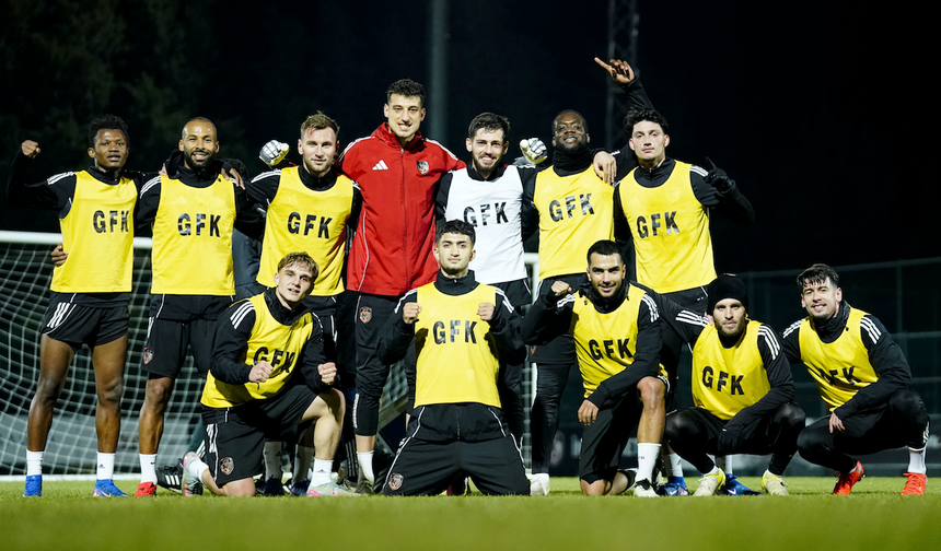 GAZiANTEP FK LiGDE ÜST SIRALARA ÇIKMAYI HEDEFLiYOR