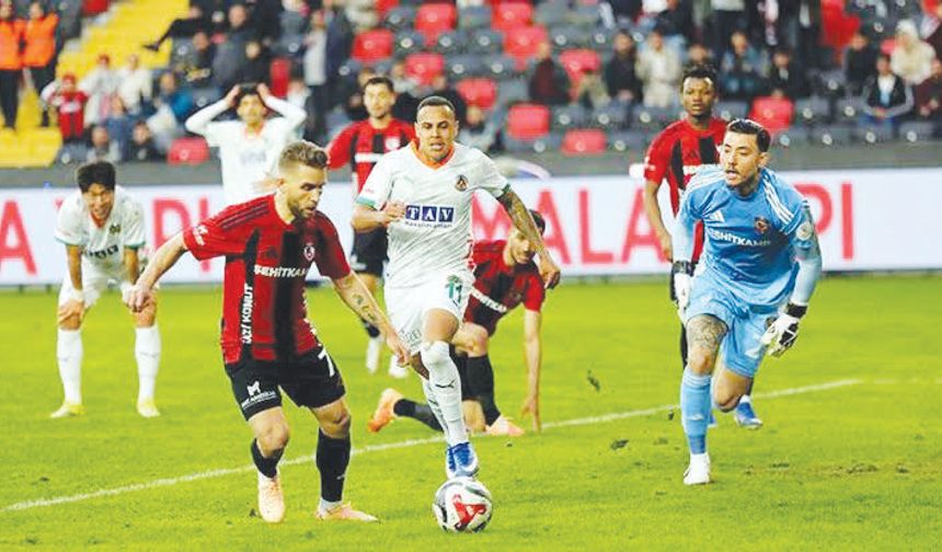 GAZiANTEP FK-CORENDON ALANYASPOR’LA KARŞILAŞACAK