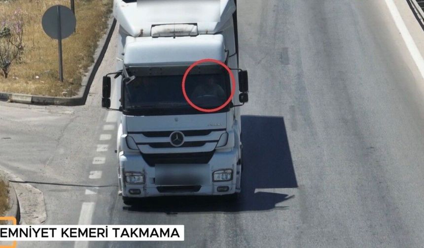 Otoyolda dron destekli denetim!