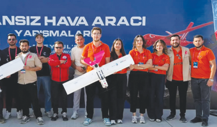 İHA’nın tüm süreçlerini öğrenciler geliştirdi