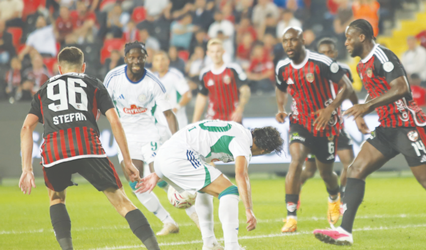 GAZiANTEP FK’DAN 3. HAFTADA EViNDE HÜSRAN!