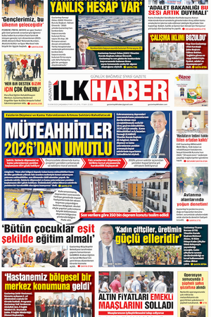 İlkhaber gazetesi-15.10.2025-22.925