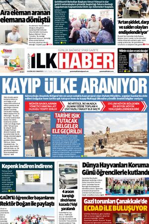 İlkhaber gazetesi-04.10.2025-22.916