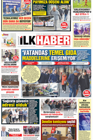 İlkhaber gazetesi-06.01.2026-22.996