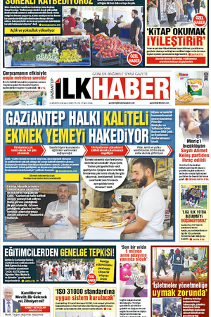 İlkhaber gazetesi-25.08.2026-23.188