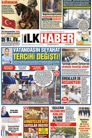 İlkhaber gazetesi-29.08.2026-23.192