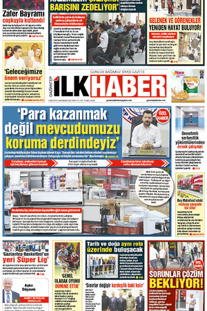 İlkhaber gazetesi-31.08.2026-23.193