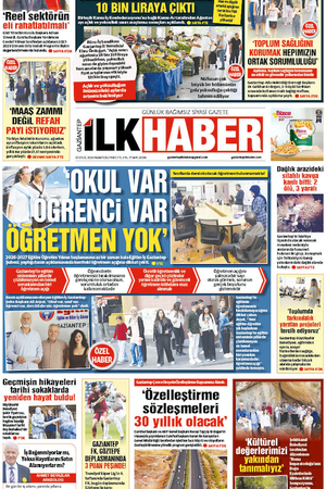 İlkhaber gazetesi-07.09.2026-23.199